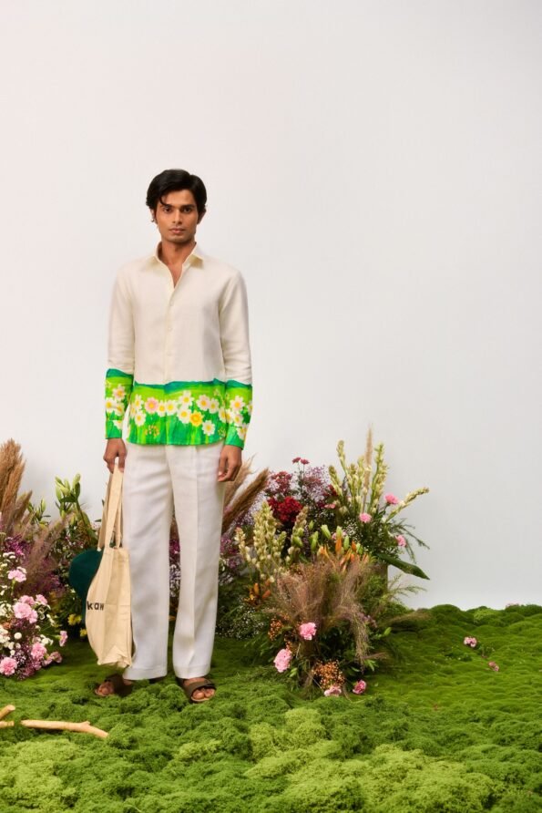 Daisy Field Linen Shirt